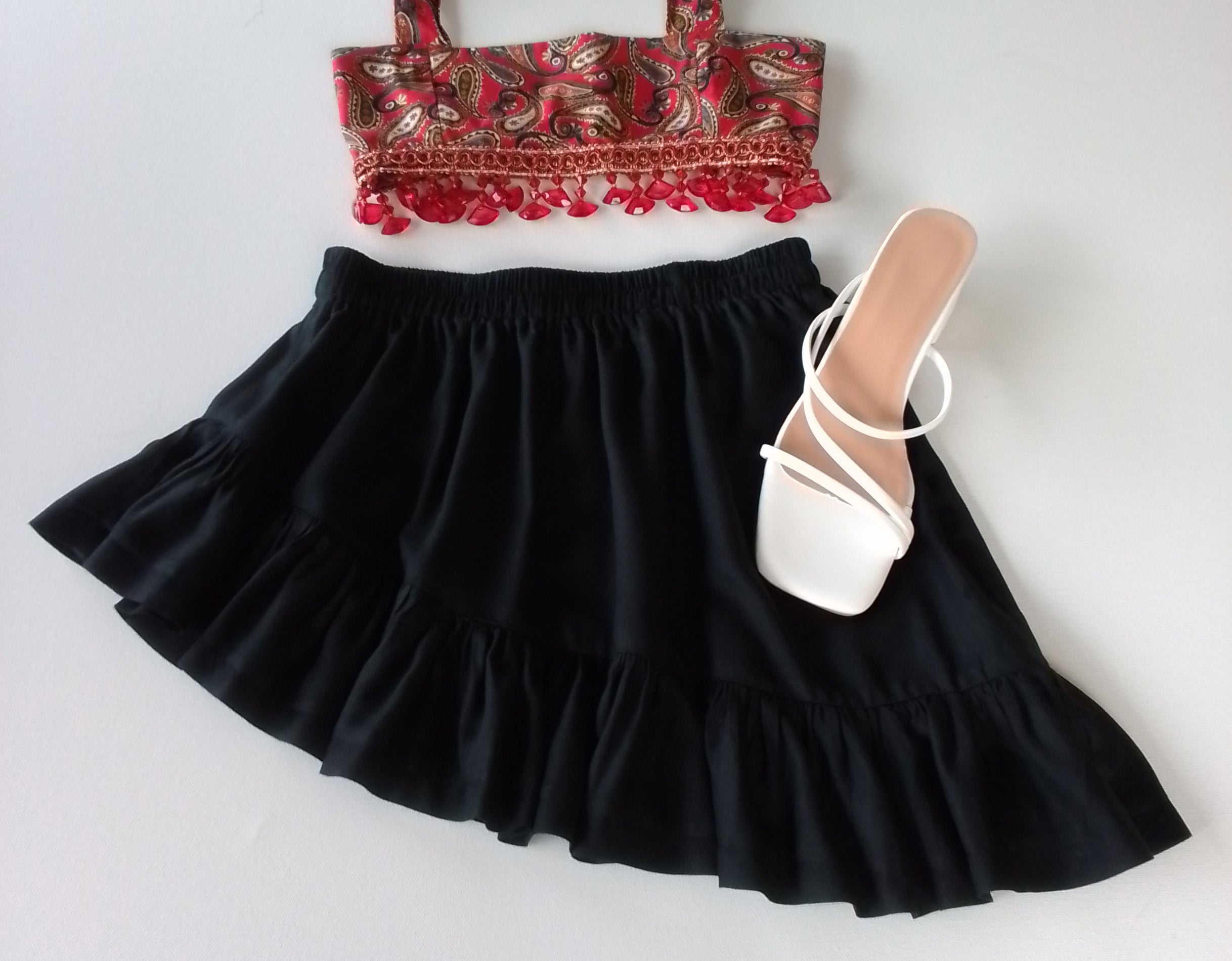 Peek-a-Boo Mini Skirt