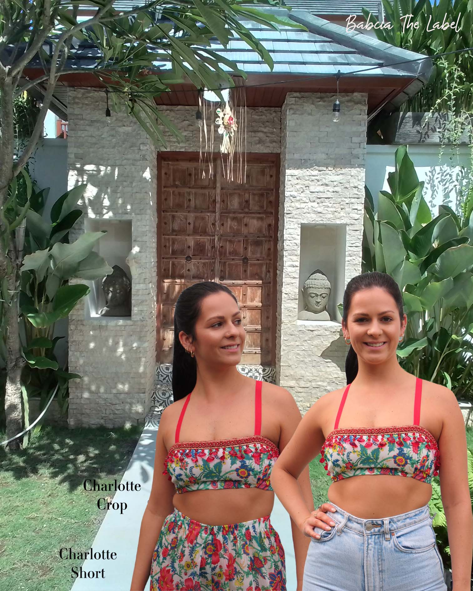Charlotte Crop - with beaded trim