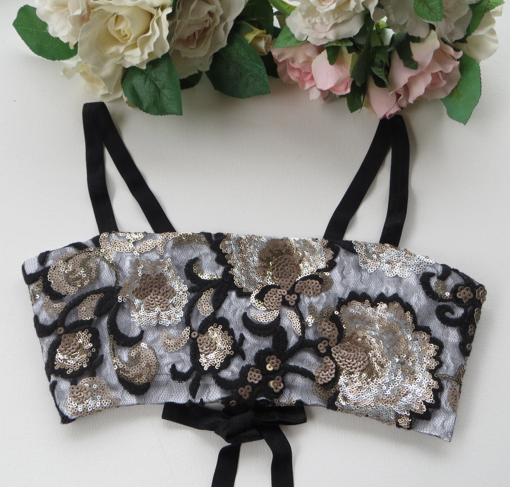 Tinkerbell Sequin Crop