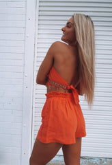 Camilla Shorts - Tangerine
