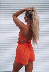 Camilla Shorts - Tangerine