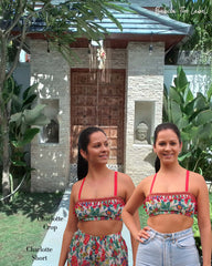 Charlotte  Crop - with beaded trim