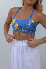 Mallorca Beaded Crop